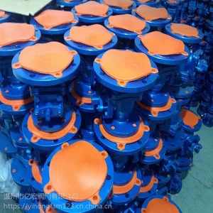法兰衬氟球阀Q41F46-国标重型阀体模压工艺-亿宏阀门厂家直销