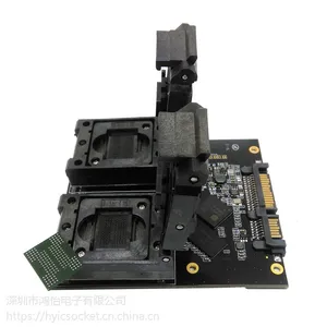 BGA152/BGA132 Flash测试工具 SSD测试夹具 SM2246en主控 一拖二