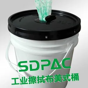 工业湿纸巾塑料桶