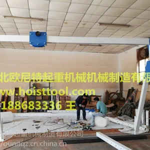 移动式铝合金龙门吊|小型龙门起重机厂家|欧尼特专业手推龙门吊定做加工