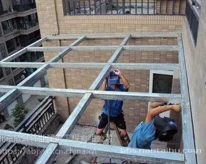 海淀区加建露台阳光房 彩钢房设计施工