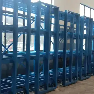 石家庄铜板 铝板怎么更好的存放 立式抽屉货架 原材料库房图纸