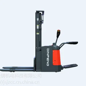 金彭叉车 1.6吨电动堆垛车 JPCDD16FSB 站驾式仓储电动叉车