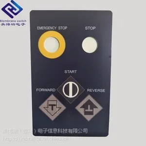 表面磨砂效果的,带通孔的薄膜面板、PET面板