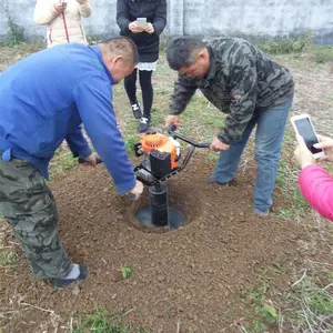 便携式立柱挖坑机 小型葡萄园打坑机 安徽种植打孔机