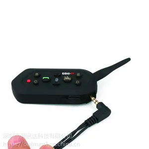 跨境现货摩托车头盔蓝牙对讲机1200米全双工头盔蓝牙对讲机E6