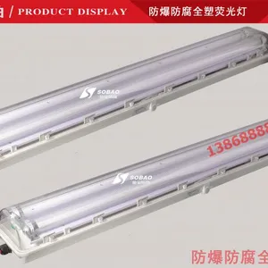 防爆防腐全塑荧光灯装单管双管