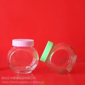 180ml扁鼓玻璃瓶,徐州玻璃瓶生产商,厂家直销玻璃瓶