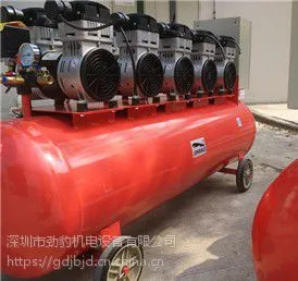 上海嘉定空压机10P劲豹静音无油空压机功率7500W规格SLH300转速1400rpm