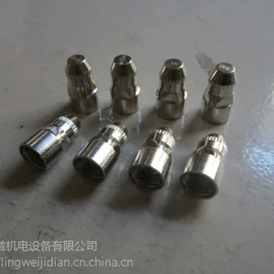 济南电焊机二保焊机配件导电嘴绝缘套电极喷嘴批发