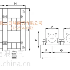 N台湾 MC并列式定压式倍力虎钳 P-Beck品牌 HQV-160V-200-2S 坚固 耐用