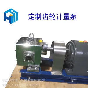 济南华泰精工厂家生产可定制出口大流量不锈钢齿轮计量泵