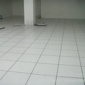 全钢防静电地板高架空pvc抗静电地板学校600*600机房网络活动地板