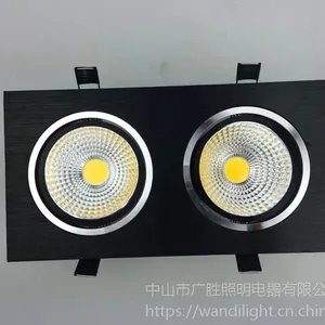 ��ʤ��Ӧ˫ͷcob�컨�� led��դ�� ��ɫ/��ɫ