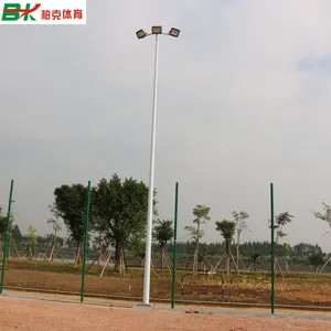 湖南乡村球场照明灯杆/室外8米篮球场灯柱批发安装