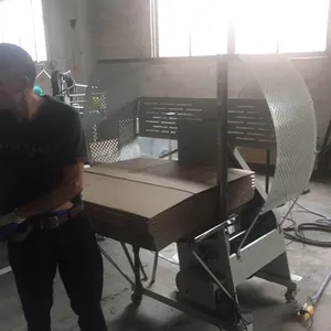 群隽供应100型PE结束带打包机、服装包装机、毛巾捆扎机、手套捆扎设备