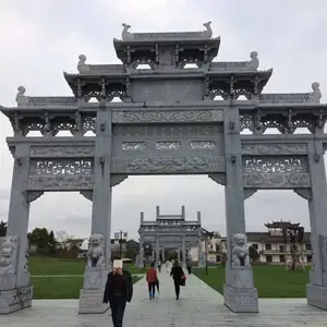 陕西大理石石牌坊加工厂家金玉石雕加工厂