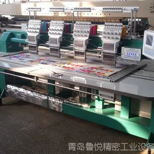 4头9针平绣电脑绣花机/经济型平绣机LYEMB系列出口型裸机价