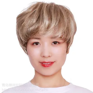 德润中老年假发,女士假发套,男士假发片