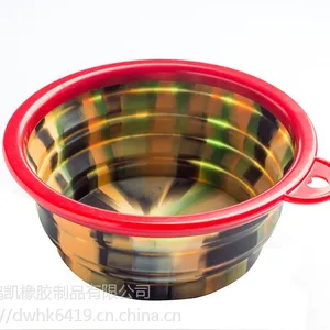 关于硅胶折叠宠物碗,宠物用餐后要不要清洗?