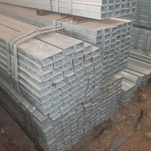 薄壁热镀锌方管100*100*1.2-40*60*2.0现货-建筑装饰深加工镀锌方钢管