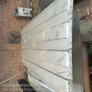 沧州加工定做 集装箱四股方头/五股圆头 瓦楞型顶板 顶盖板