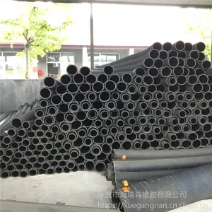 现货供应 天然橡胶 黄河湖泊 长江抽沙 大口径黑色橡胶管 吸污管