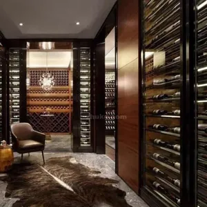 酒店景点—海南不锈钢恒温酒柜设计与制作