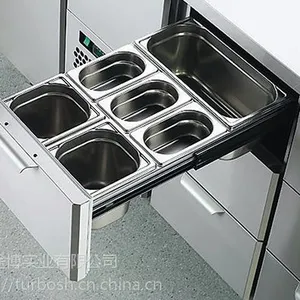 Accuride雅固拉SS0330全行程三节不锈钢滑轨