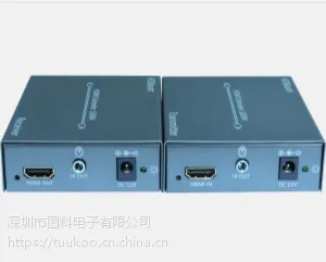 4K网络视频HDBaset 100米延长器 HDMI信号传输器 4k延长器 单端供电 3d信号传输器
