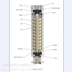 QYDB抽盐卤水用电潜泵 耐腐蚀 深井排水 油气分离用 1500V电压