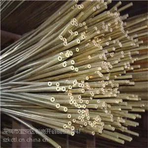 盘圆黄铜毛细管-H65精密黄铜管3*0.5/4*0.5mm-易切削黄铜管