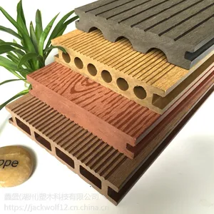 塑木地板14622规格广场地板塑木墙板花箱亭子栈道栅栏清水平台厂家直销耐腐蚀强度高抗氧化