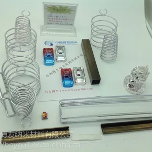 浙江博友纳米喷涂塑料树脂工艺电镀 喷镀金属头饰 纳米喷涂设备