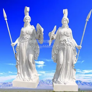 仿铜玻璃钢迎宾人物守护女神雕塑/欧式美女/西方人物雕像