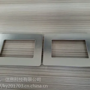 hoone美式五金家具拉手A6990家具配件冲压件金属银色拉丝柜子拉手