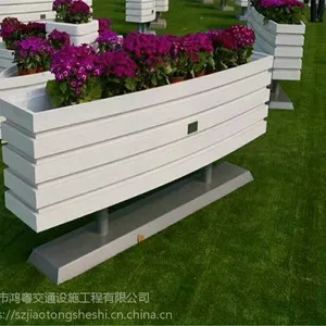深圳道路花盆容器 现货景观花盆价格