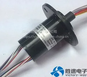 24通路标准帽式滑环 机器人滑环