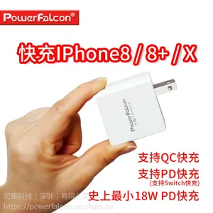 PowerFalcon 18W PDQC USBC端口充电器