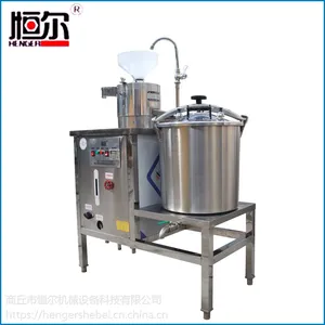 恒尔HEDJ-4型 热卖新款电加热全自动微压现磨大容量商用豆浆机
