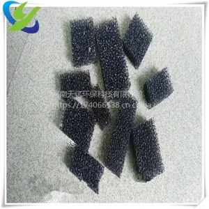 舟山聚氨酯海绵滤料 60*60*60mm聚氨酯发泡填料