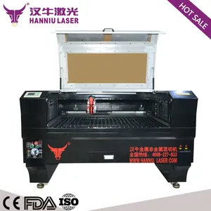 供应广州汉牛激光HQ1390-260W金属非金属混合激光切割机