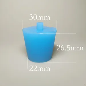 直销22*26.5*30耐高温硅胶胶塞孔塞硅橡胶堵头喷涂防烤氧化保护塞
