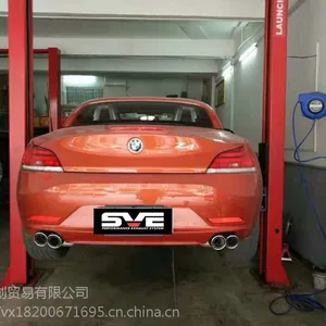 深圳宝马Z4改装SVE中尾段可变遥控阀门四出排气