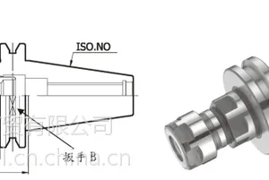 CAT 30高精度耐磨刀柄 ***30-ER20MS-060刀柄 台湾丸荣价格