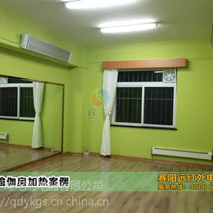 高温瑜伽房加热设备远红外瑜珈房加热器辐射式电暖气节能取暖器高温瑜伽加热设备电热幕型号:AFS-21