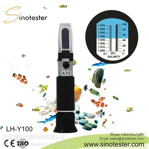 LH-Y100盐度计海水养殖比重计食品盐度计氯化钠浓度折光仪咸度计