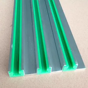 耐高温工程塑料摩擦条20*10 耐磨条绿色链板轨垫条多边型衬导工厂