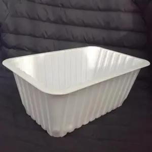 一次性pp食品塑料包装盒,鸭货气调锁鲜烧鸡盒
