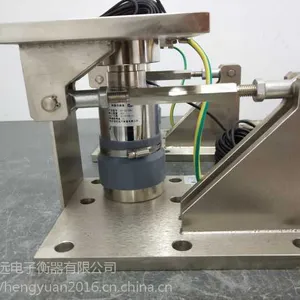 嘉兴大吨位柱式称重模块-100t储料仓技术现场指导安装 -恒远电子